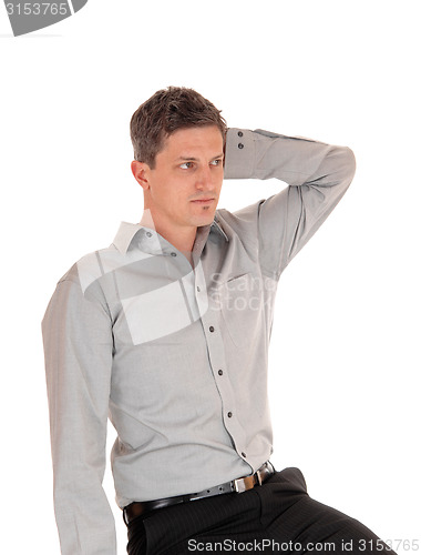Image of Portrait of young man.