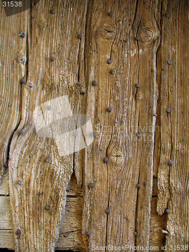 Image of Detail of old door