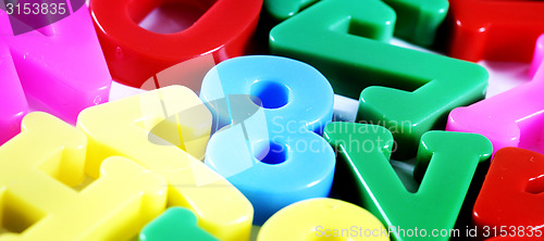 Image of Close-up of letters