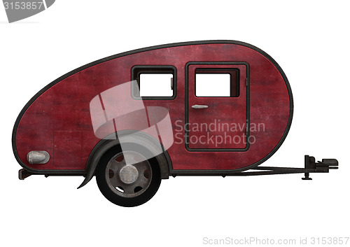 Image of Red Camper