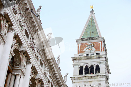 Image of San Marco campanile and Marciana