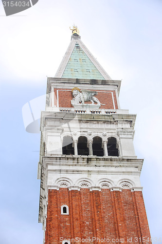 Image of Low angle view of San Marco campanile 