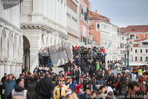 Image of People at Riva degli Schiavoni 