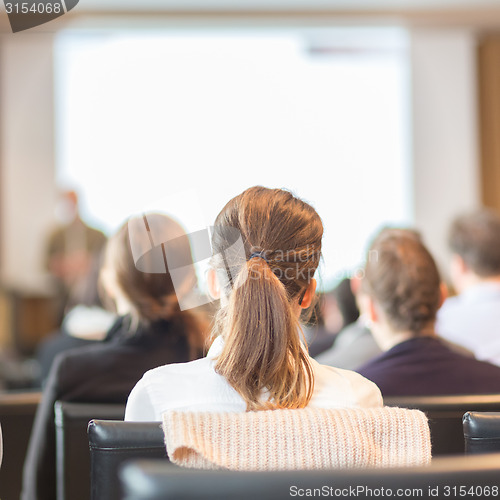 Image of Audience in the lecture hall.