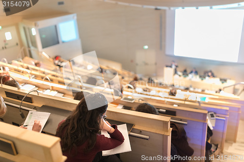 Image of Audience in the lecture hall.