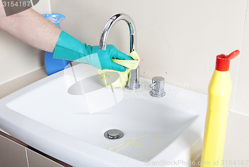 Image of Clean faucet