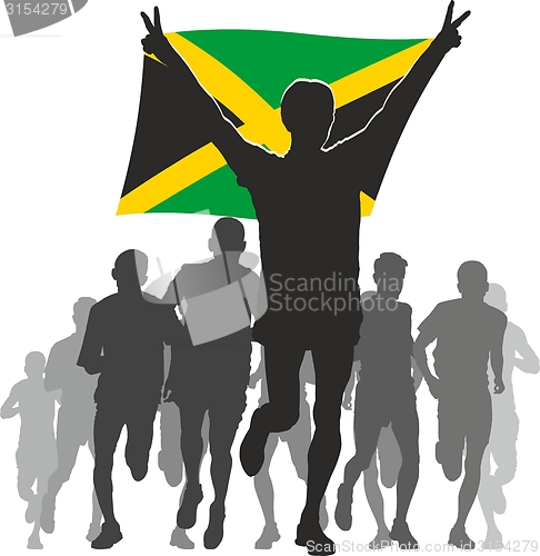 Image of Athlete with the Jamaica