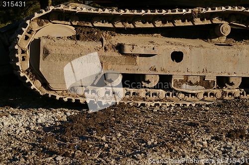 Image of Bulldozer belt