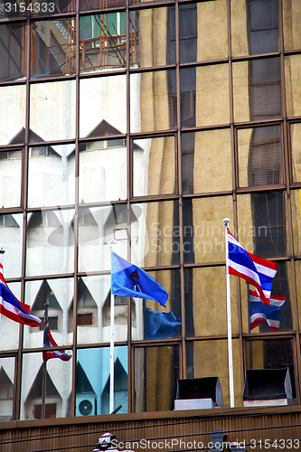 Image of  flag terrace  thailand  in office district palaces     
