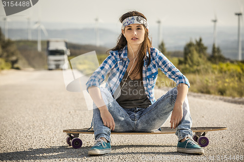 Image of Skater Girl