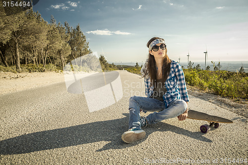 Image of Skater Girl