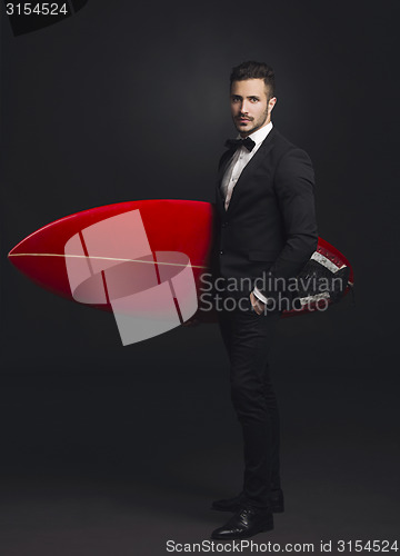 Image of Business surf man