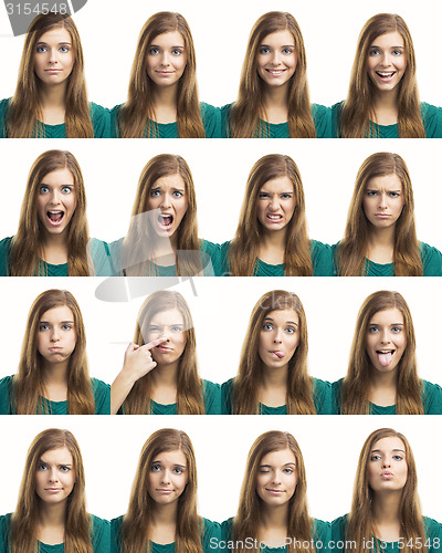 Image of Multiple different expressions