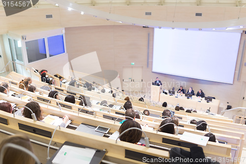 Image of Audience in the lecture hall.