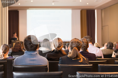 Image of Audience in the lecture hall.