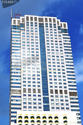 Image of  bangkok terrace  thailand  in     skyscraper