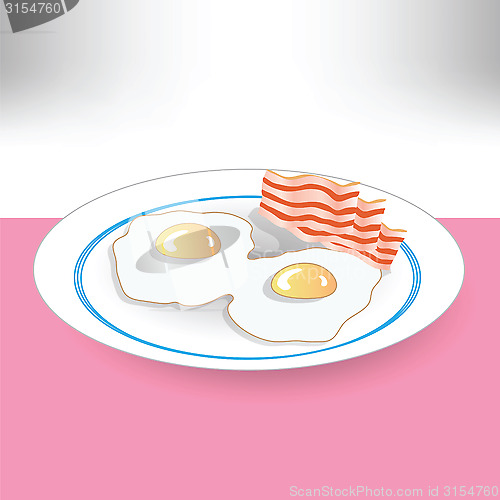 Image of eggs and becon