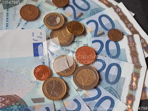 Image of Euro bank notes