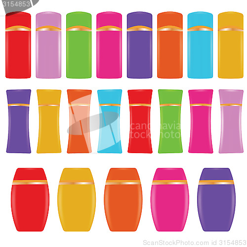 Image of cosmetic bottles