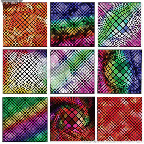 Image of mosaic  backgrounds
