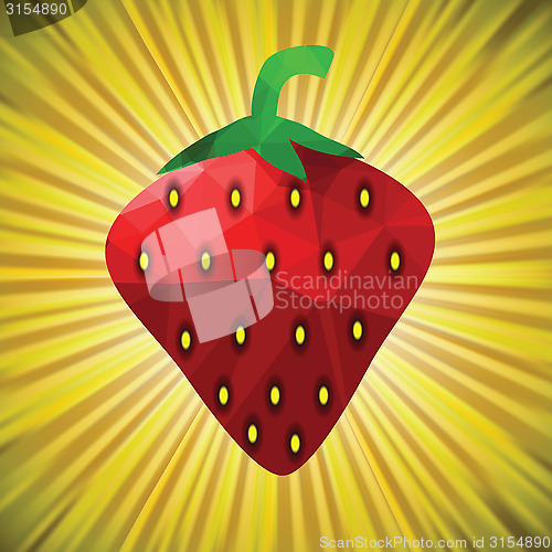 Image of red strawberry