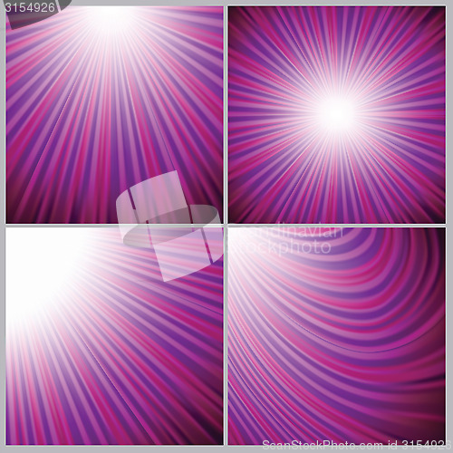 Image of pink rays backround