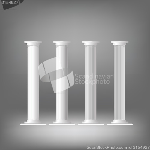 Image of greek columns