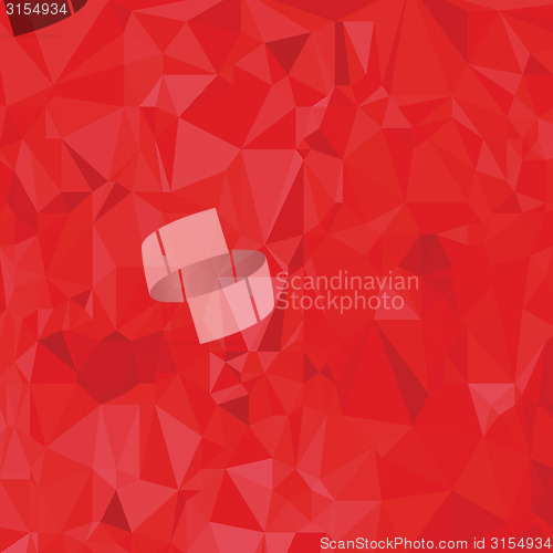 Image of red polygonal background