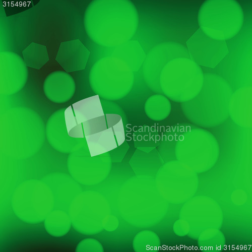 Image of green blurred background