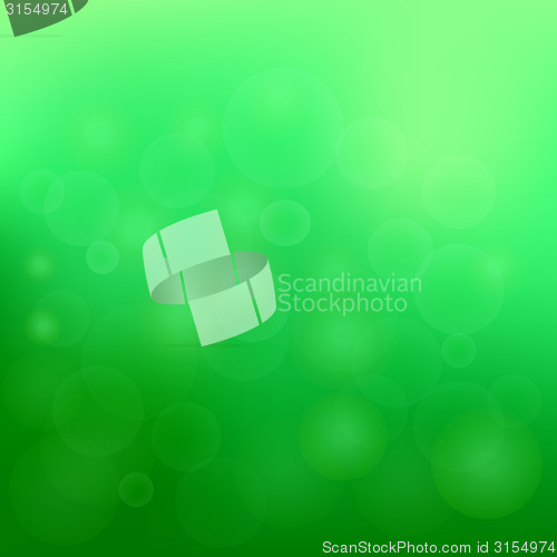 Image of green blurred background