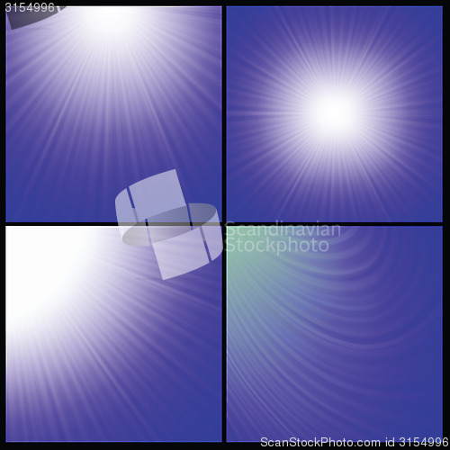 Image of blue  background