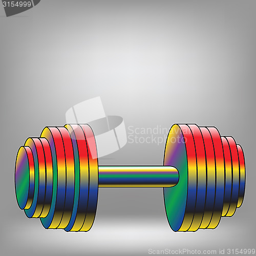 Image of dumbbell