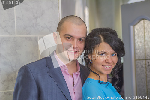 Image of Portrait of a man and a woman   