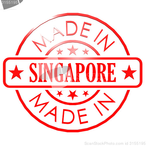 Image of Made in Singapore red seal