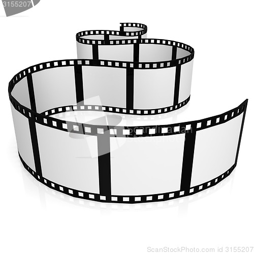 Image of Isolated film strip