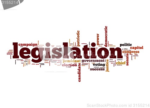 Image of Legislation word cloud