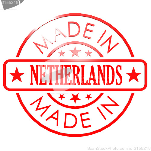 Image of Made in Netherlands red seal