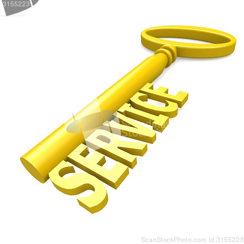 Image of Key to service