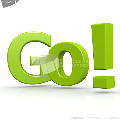 Image of Go word
