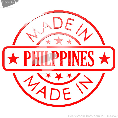 Image of Made in Philippines red seal