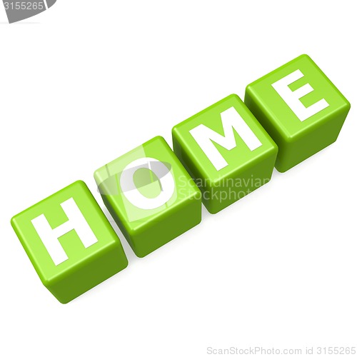 Image of Home green puzzle