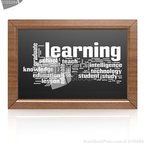 Image of Education word on blackboard