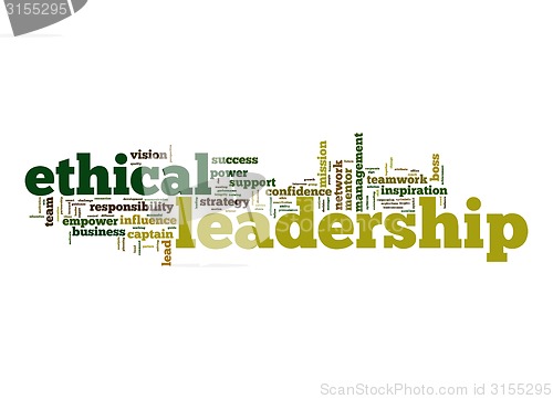 Image of Ethical leadership word cloud