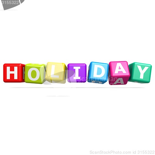Image of Cube puzzle holiday