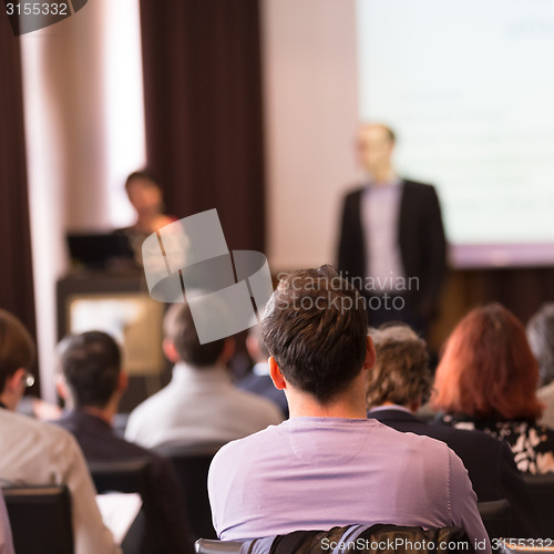 Image of Audience in the lecture hall.