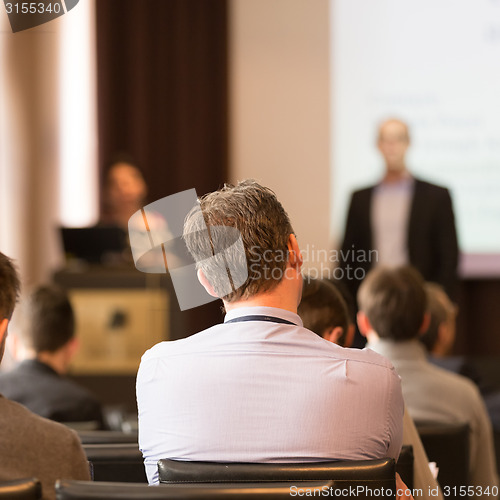 Image of Audience in the lecture hall.