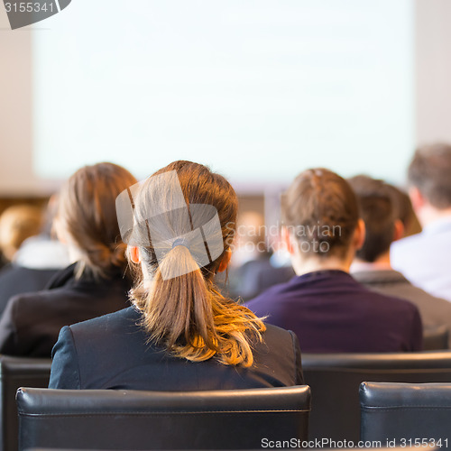 Image of Audience in the lecture hall.