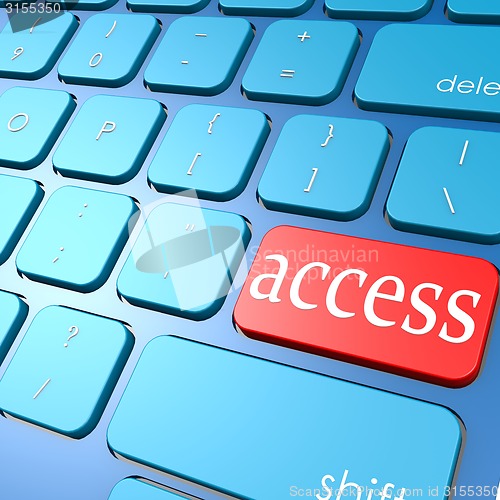 Image of Access keyboard