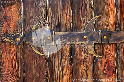 Image of old wooden door