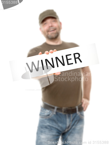 Image of bearded man white board